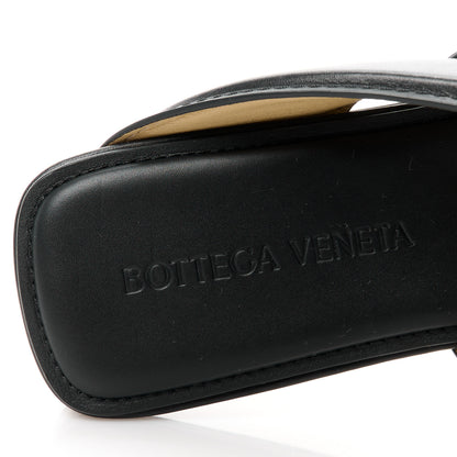 Bottega Veneta Calfskin The Band Flat Sandals 35 Black 7 of 7