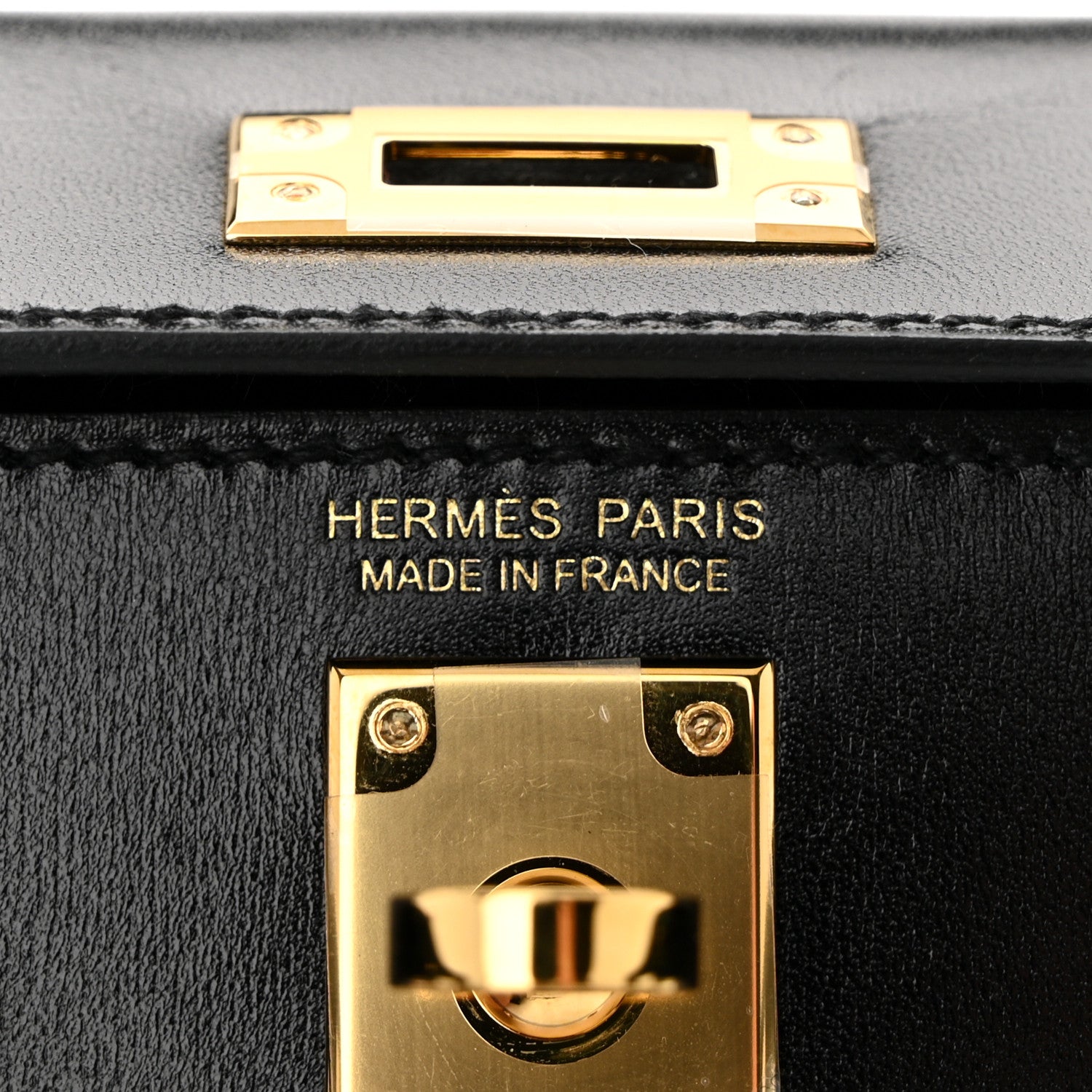 Hermes Box Mini Kelly Sellier 20 Black 6 of 12