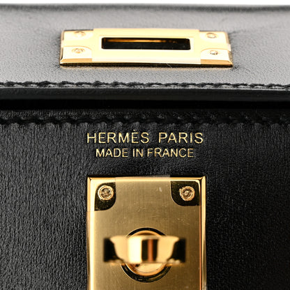 Hermes Box Mini Kelly Sellier 20 Black 6 of 12