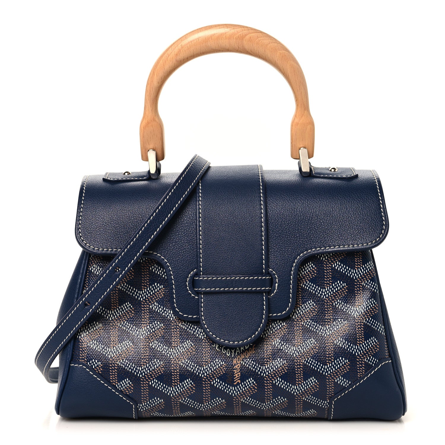 Goyard Goyardine Saigon Mini Navy 1 of 9