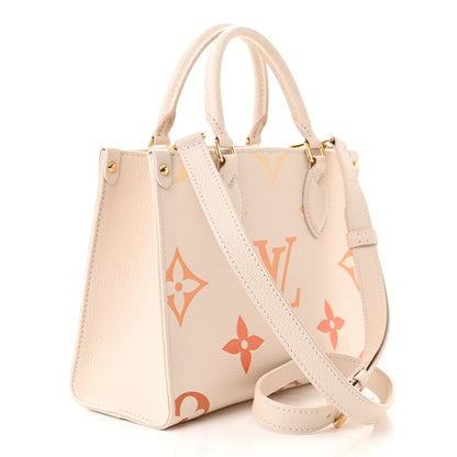 Louis Vuitton Empreinte Monogram Giant By The Pool Onthego PM Neutral Gradient 3 of 9