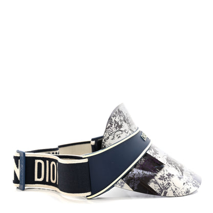 Christian Dior Toile de Jouy DiorClub V1U Sun Visor Blue 5 of 9