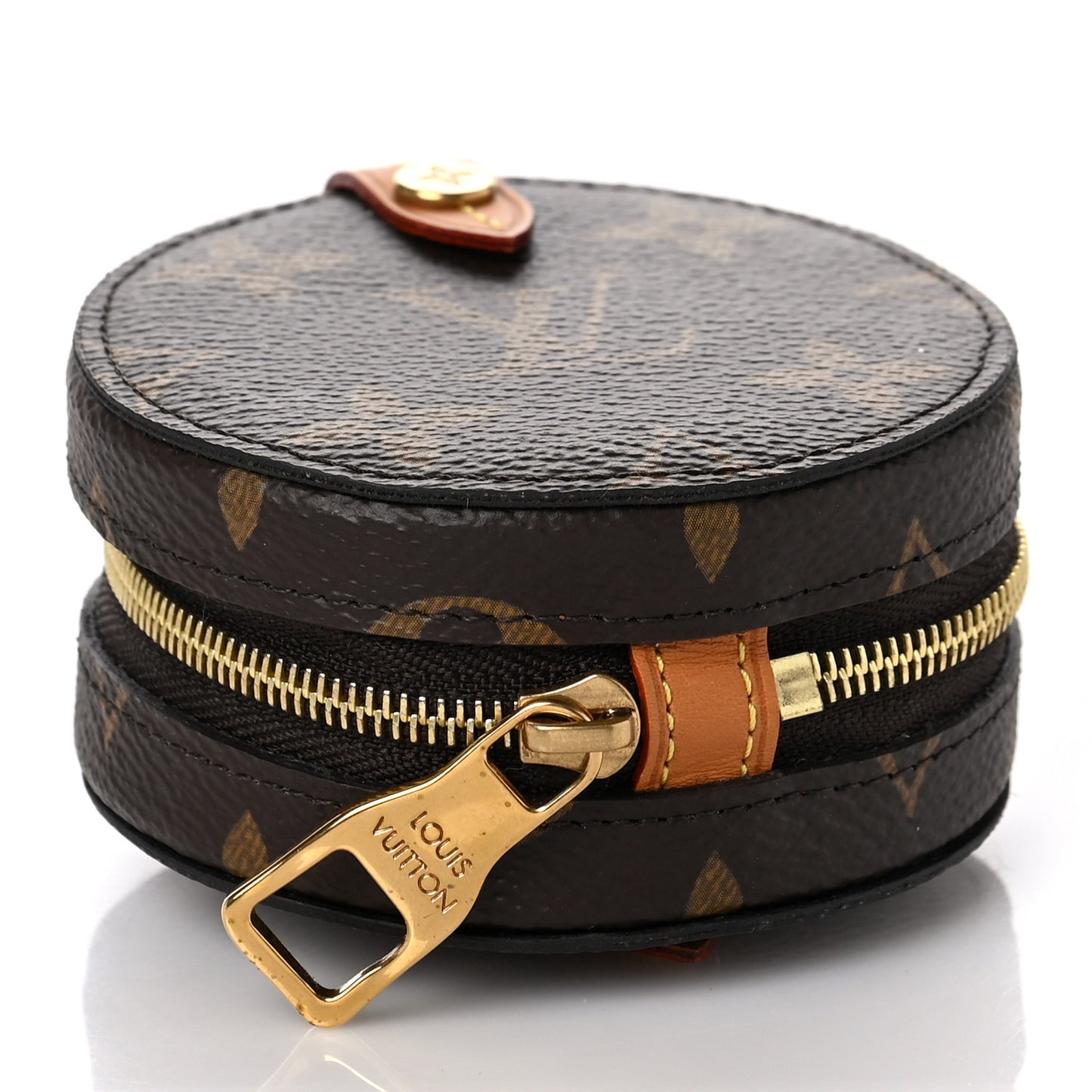 Monogram Legacy Round Pouch Round Charm