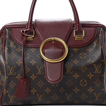 Louis Vuitton Monogram Golden Arrow Speedy Burgundy 9 of 17