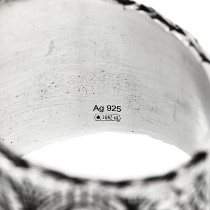 Gucci Sterling Silver Letter L Ring 60 9 7 of 7