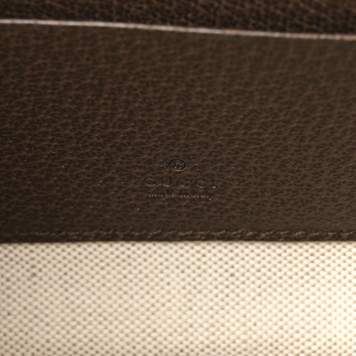 GG Supreme Monogram Web Mini Ophidia Bag Beige Ebony