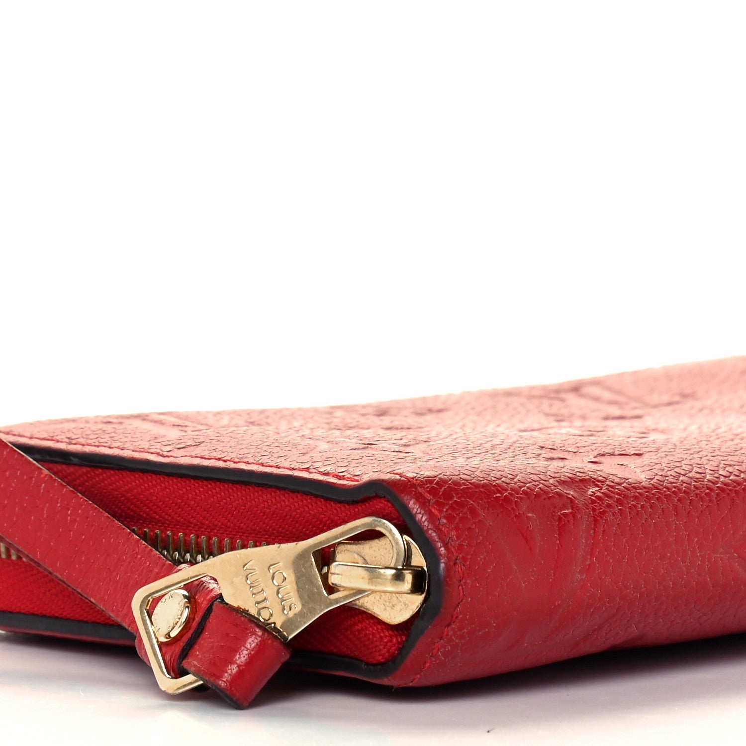 Louis Vuitton Empreinte Zippy Wallet Scarlet 8 of 9