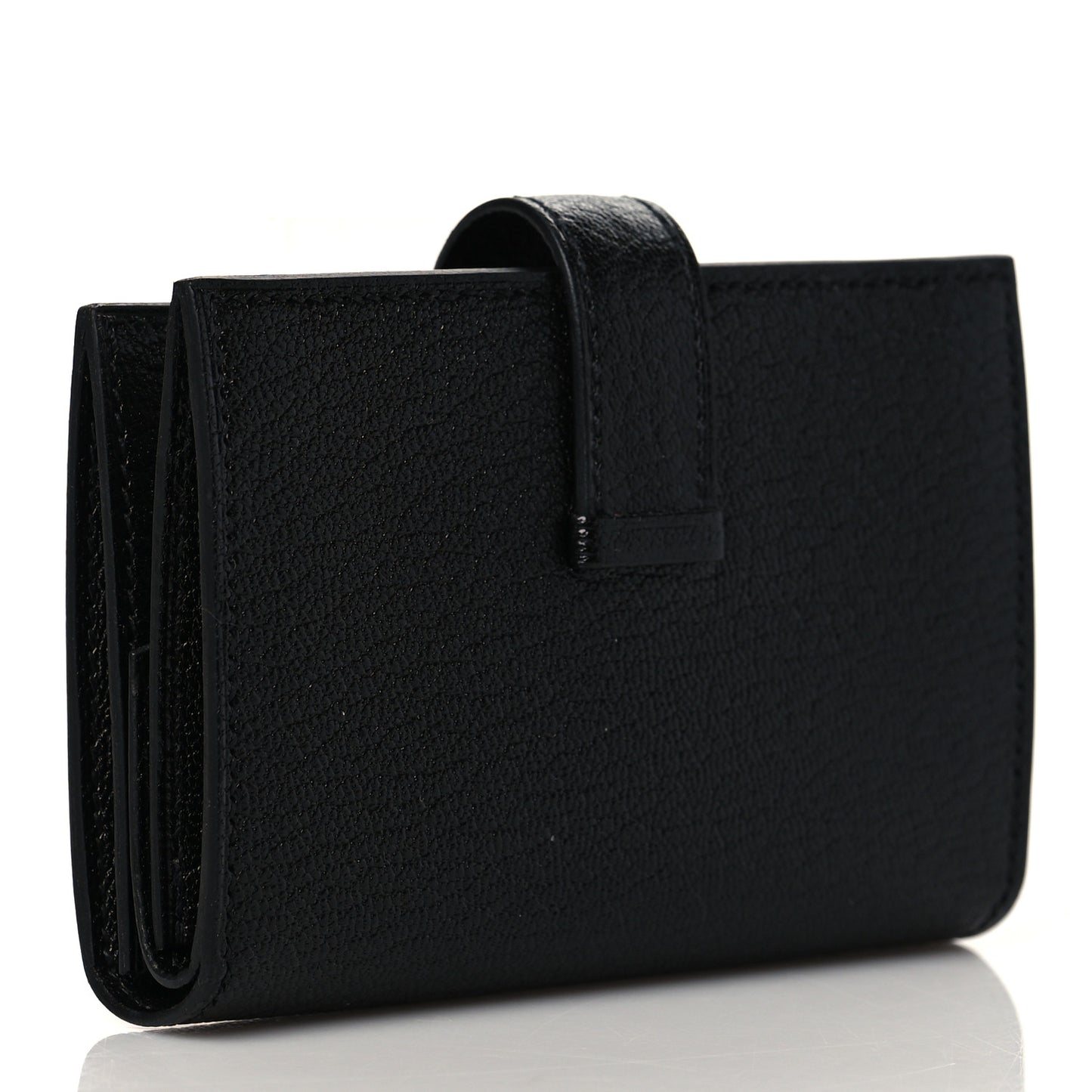 Chevre Mysore Mini Bearn Wallet Black