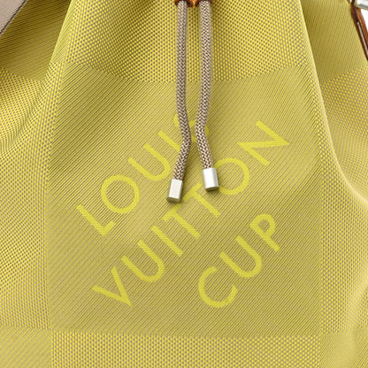 Louis Vuitton Damier Geant Americas Cup Volunteer Bag Yellow 8 of 13