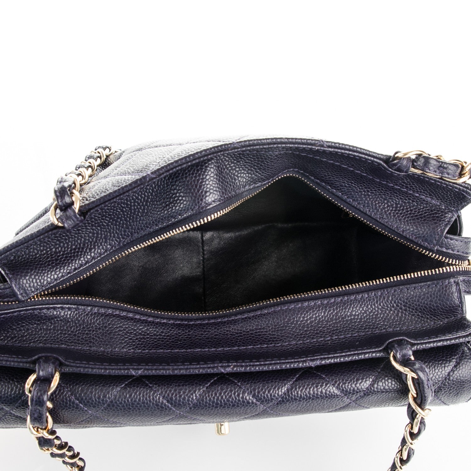 Chanel Caviar Quilted Camera Case Purple 5 of 8