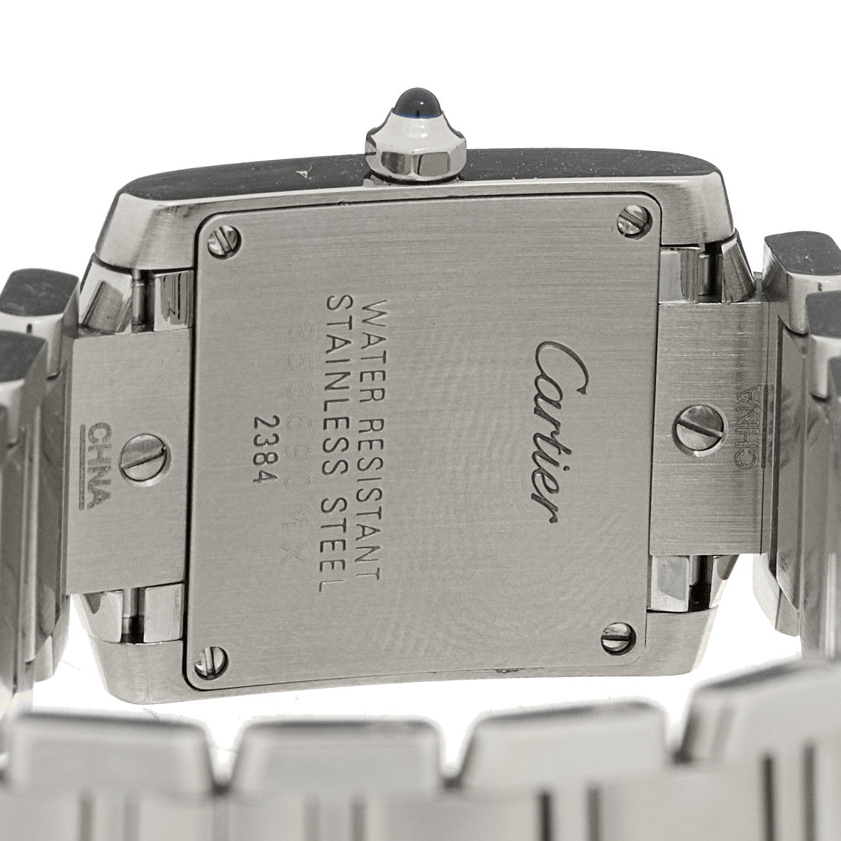 Cartier Stainless Steel 20mm Tank Francaise Quartz Watch 4 of 4