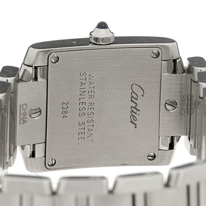 Cartier Stainless Steel 20mm Tank Francaise Quartz Watch 4 of 4