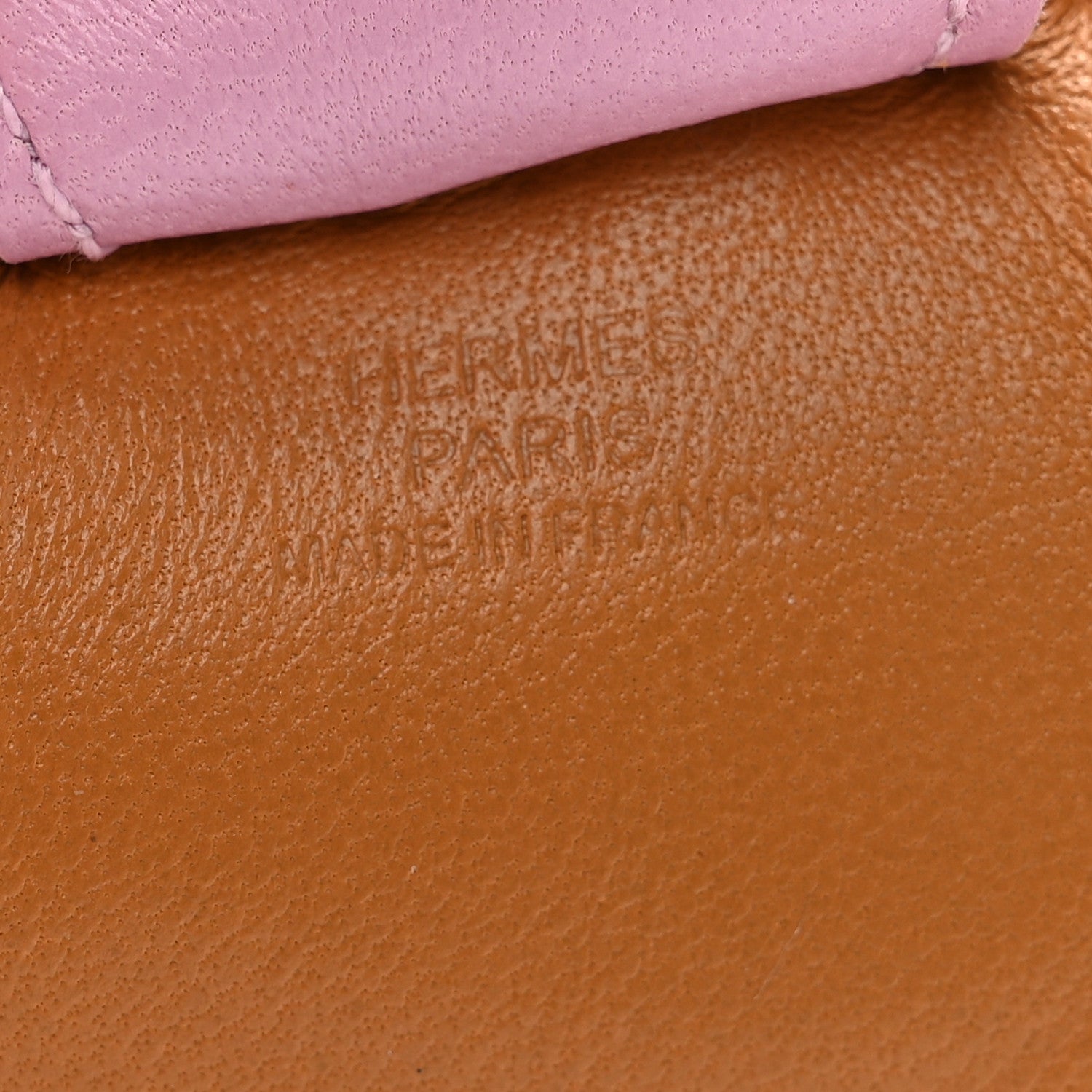 Hermes Milo Lambskin Grigri Rodeo Horse Bag Charm MM Sesame Mauve Sylvestre Craie 3 of 6