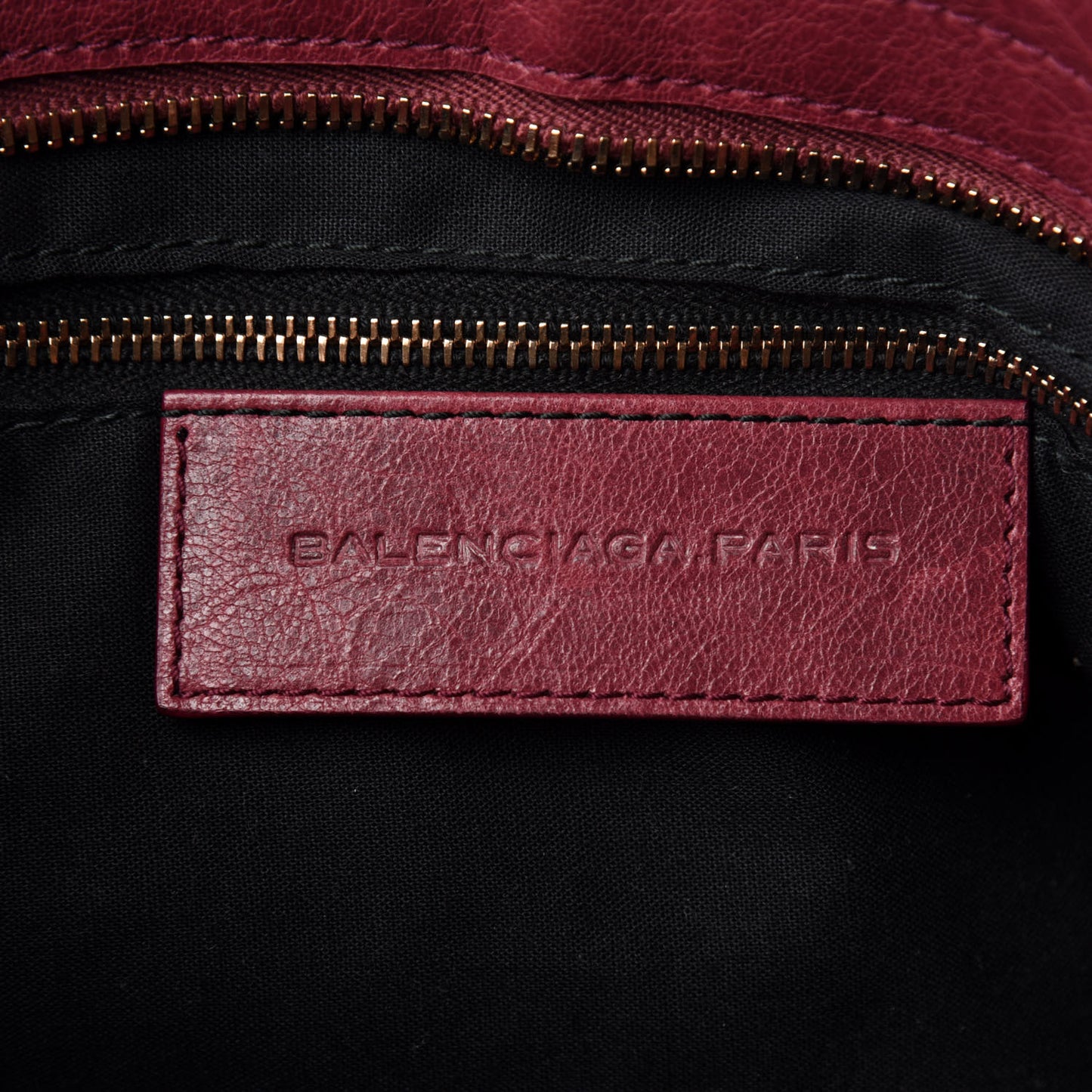 Agneau Giant 12 Rose Gold Hardware Part Time Cassis