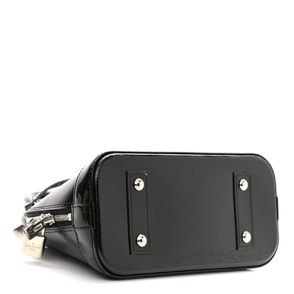 Louis Vuitton Epi Electric Alma BB Black 4 of 10
