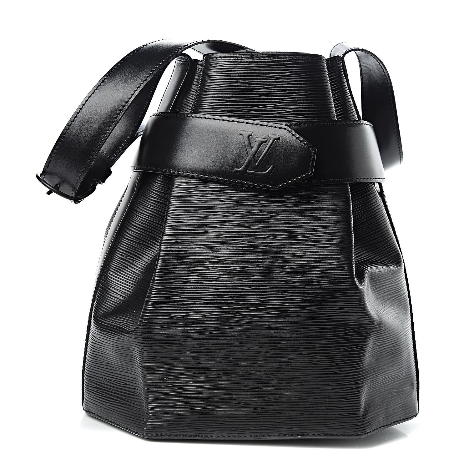 Louis Vuitton Epi Sac D'Epaule Black 1 of 9