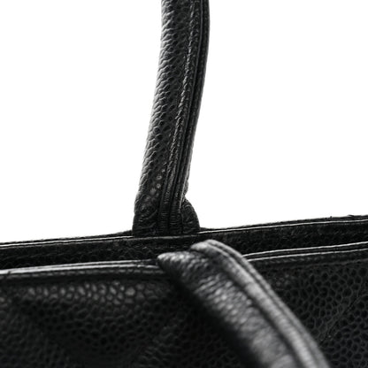 Chanel Caviar Quilted Medallion Tote Black 11 of 11