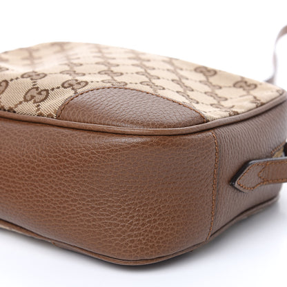 Gucci Monogram Mini Bree Messenger Bag Beige Tabacco 9 of 9