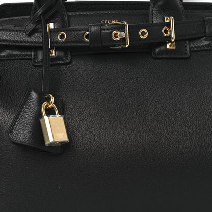 Celine Grained Calfskin Teen Conti Black 9 of 14