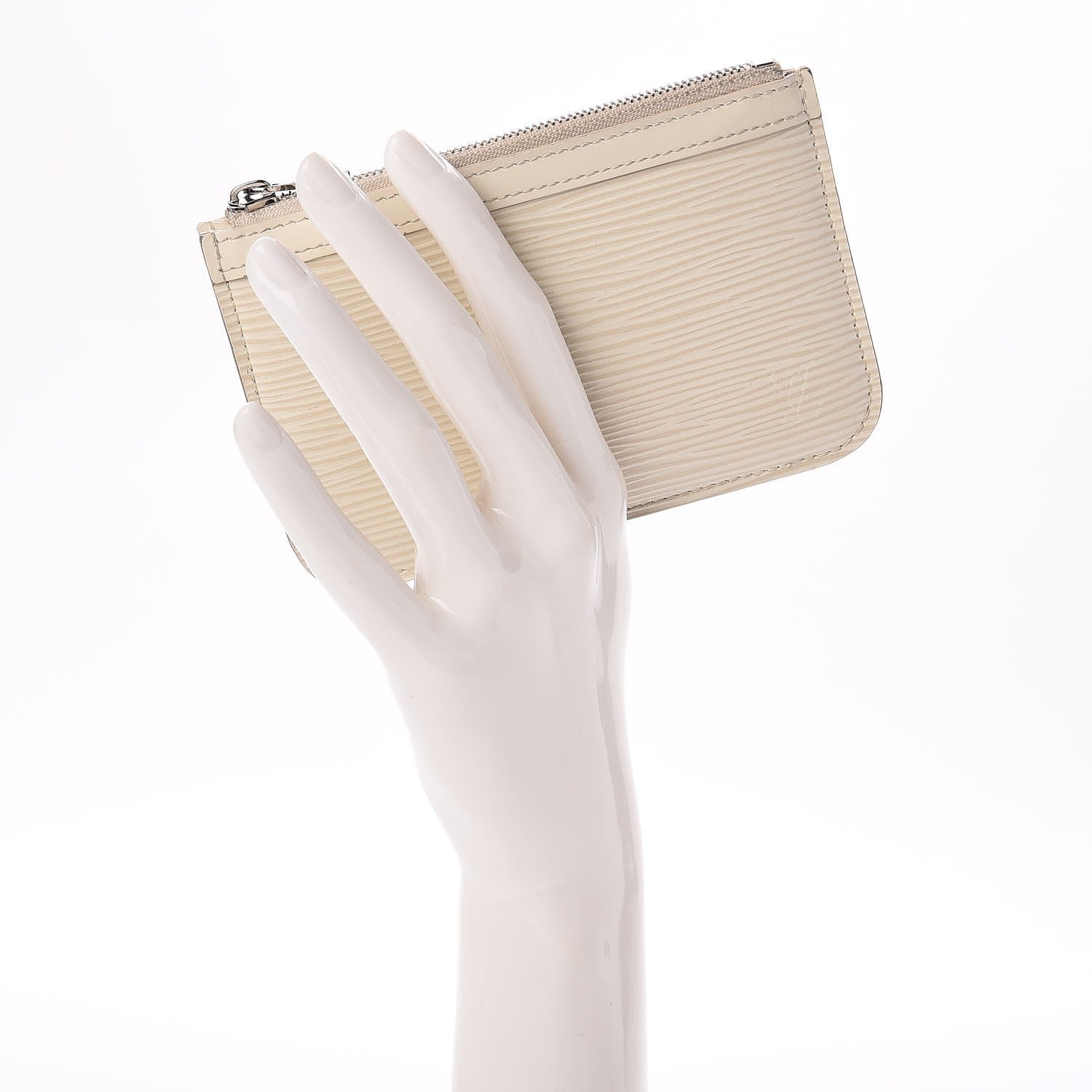 Louis Vuitton Epi Key Pouch Ivory 2 of 8