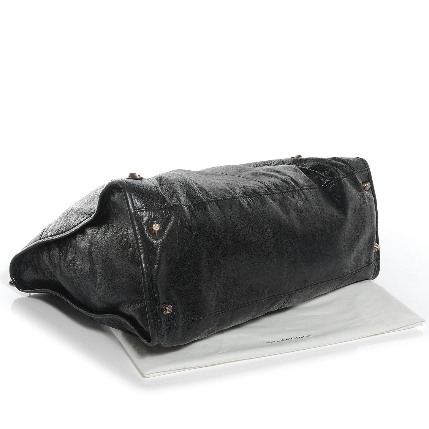 Agneau Giant 12 Gold Hardware Weekender Black