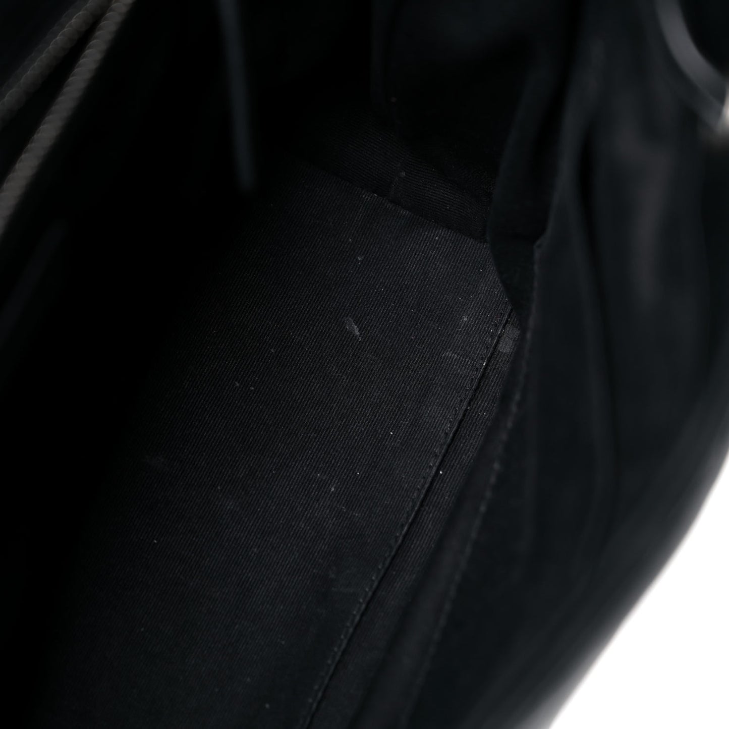 Calfskin Y Quilted Monogram Small Loulou Backpack Black