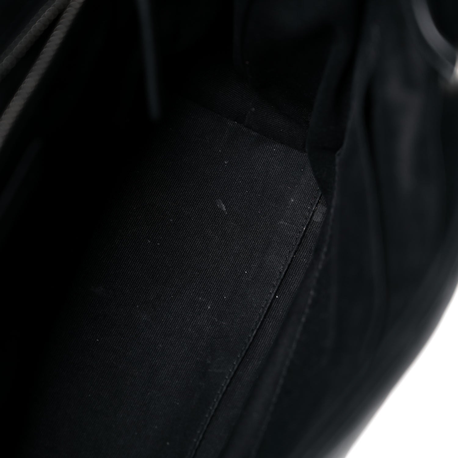Saint Laurent Calfskin Y Quilted Monogram Small Loulou Backpack Black 13 of 20