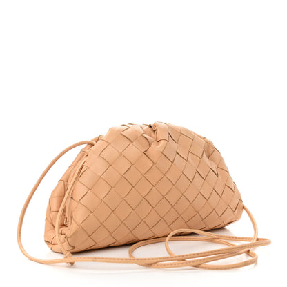 Bottega Veneta Nappa Intrecciato The Mini Pouch Almond 2 of 10