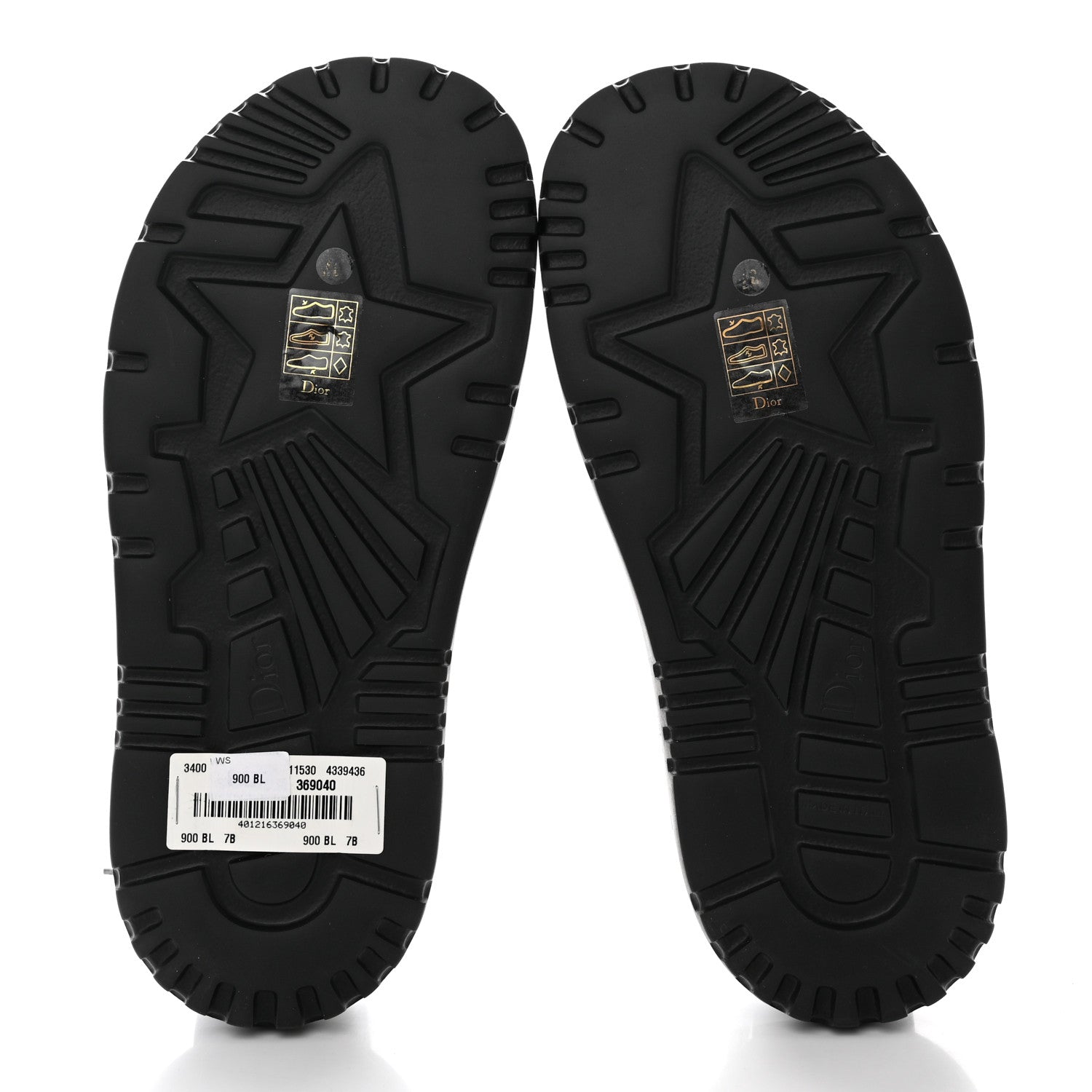 Christian Dior Calfskin Abbesse Sandal 37 Black 5 of 9