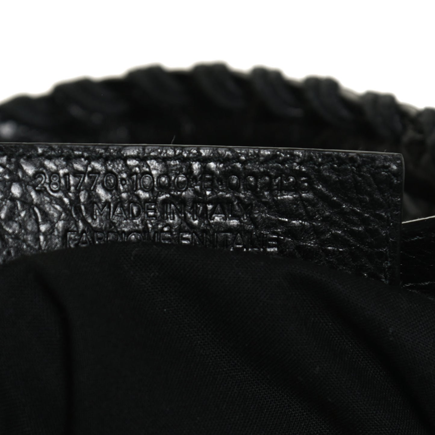 Agneau Giant 12 Gold Hardware City Black