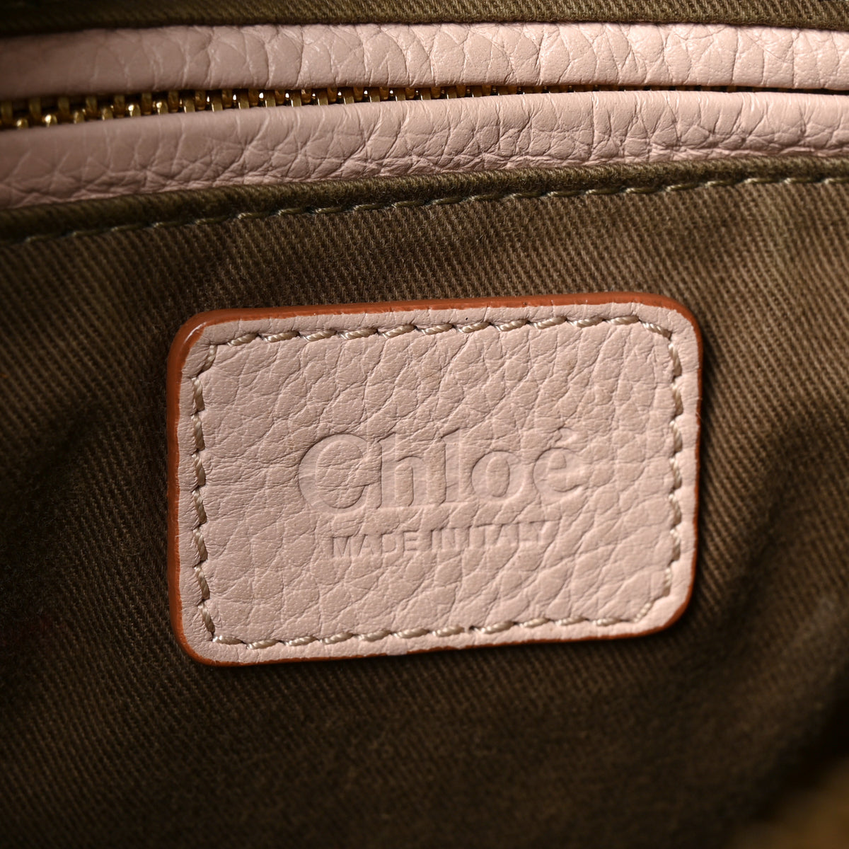 Chloe Calfskin Medium Marcie Satchel Nude Pink 5 of 9