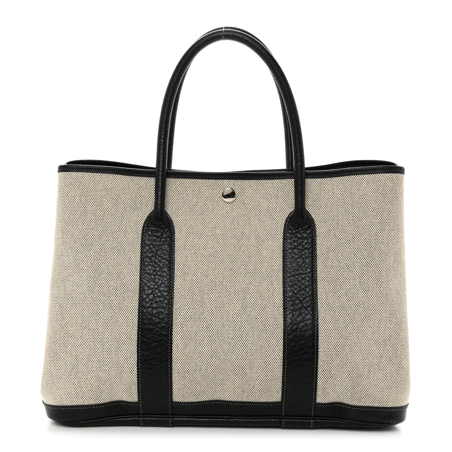 Toile Buffle Skipper Garden Party 36 MM Tote Black