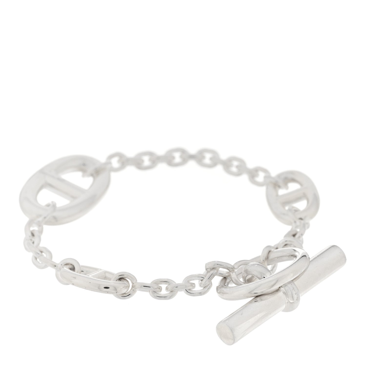 Hermes Sterling Silver Farandole Bracelet ST 2 of 3