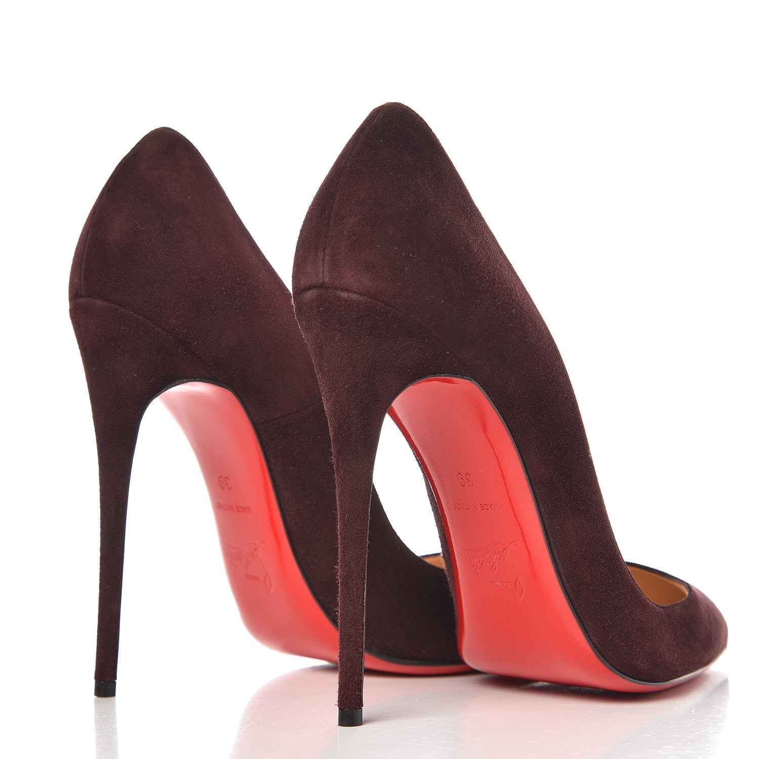 Christian Louboutin Suede So Kate 120 Pumps 39 Cramoisi 4 of 11