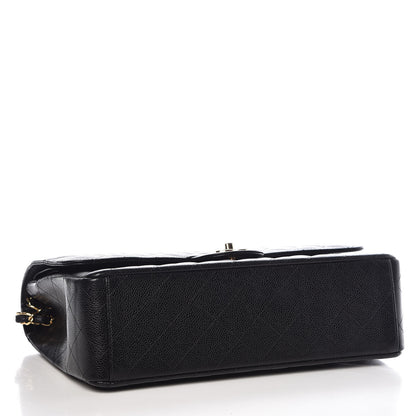 Chanel Caviar Quilted Maxi Double Flap Black 4 of 10