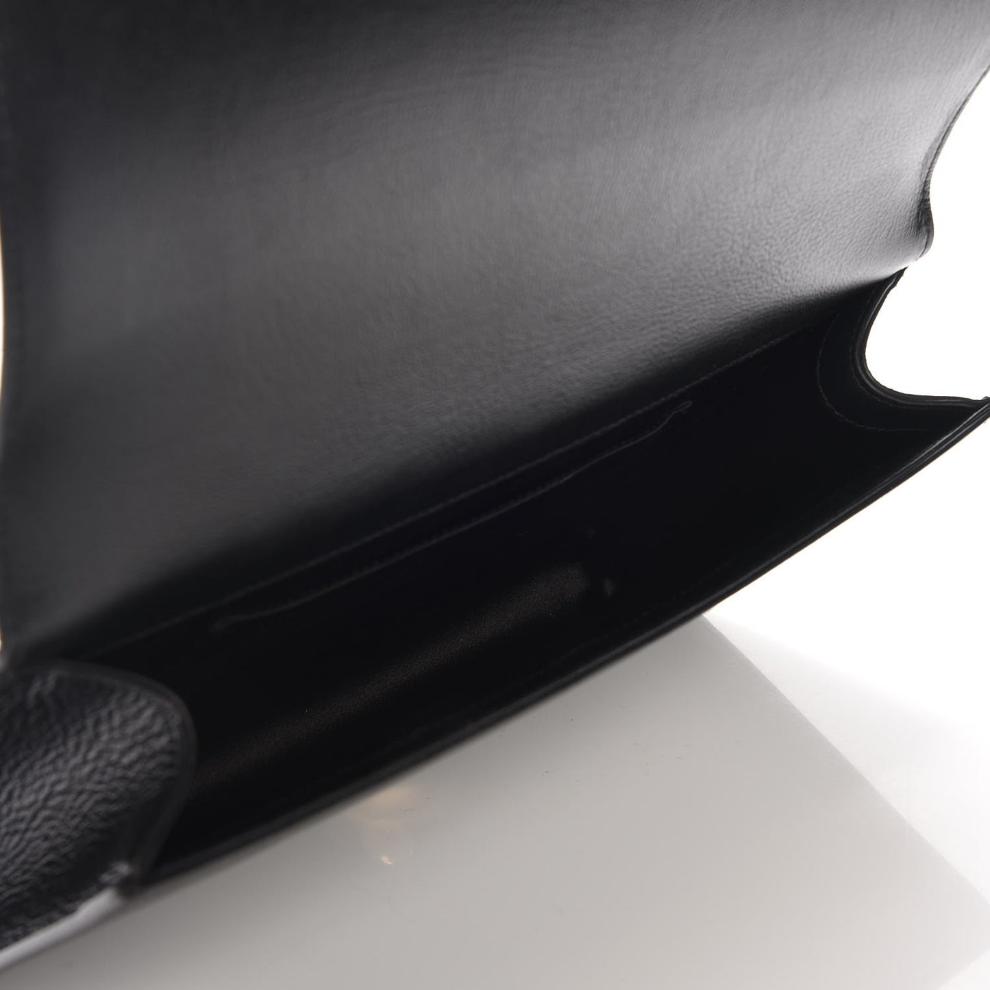 Calfskin Monogram Large Belle De Jour Clutch Black