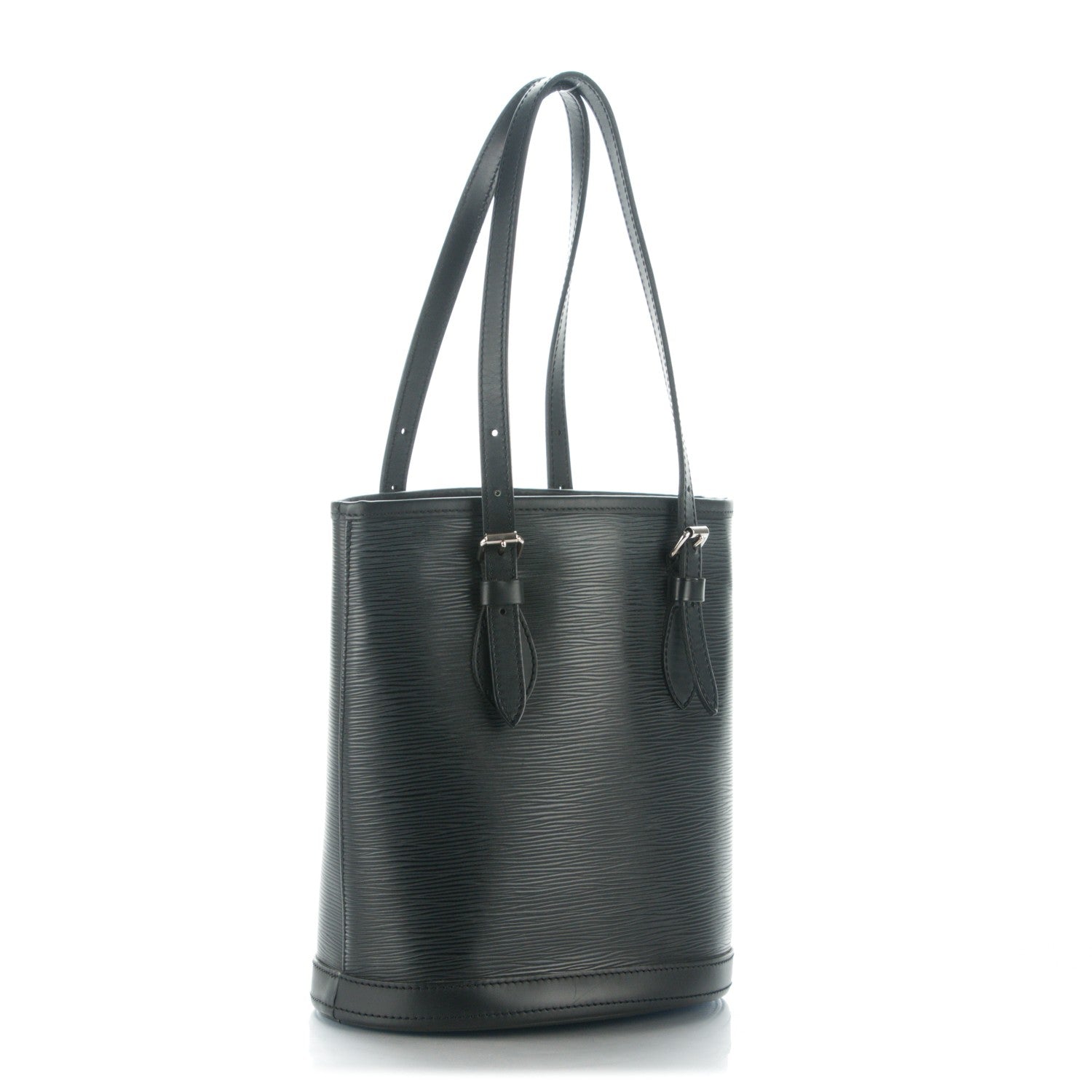Louis Vuitton Epi Petit Bucket 23 Black 3 of 8