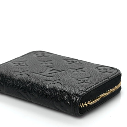 Louis Vuitton Empreinte Zippy Coin Purse Black 7 of 7
