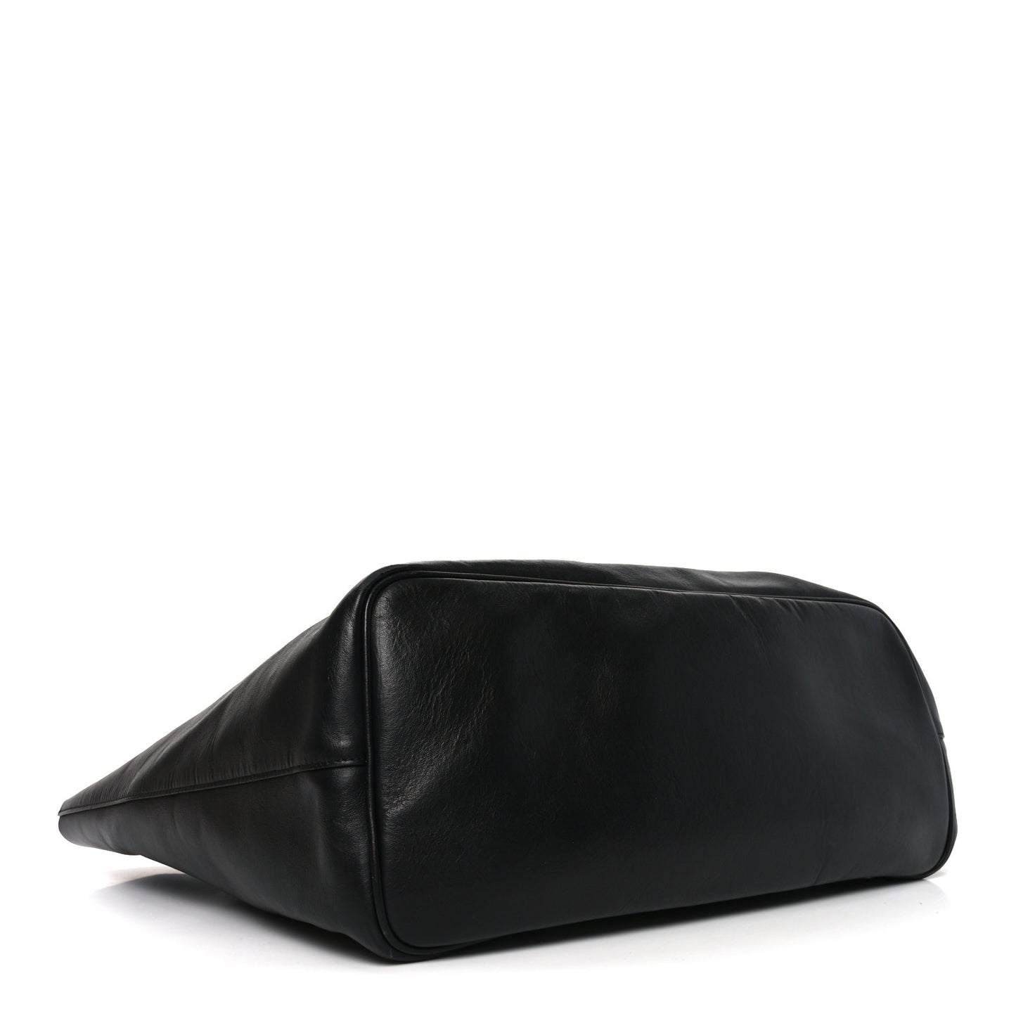 Calfskin Gothic Large Antigona Tote Black