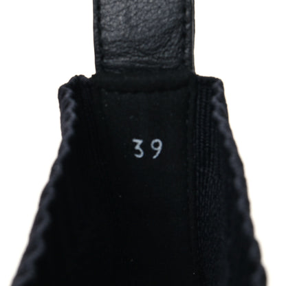 Hermes Technical Canvas Goatskin Fun Sneakers 39 Black White 6 of 8