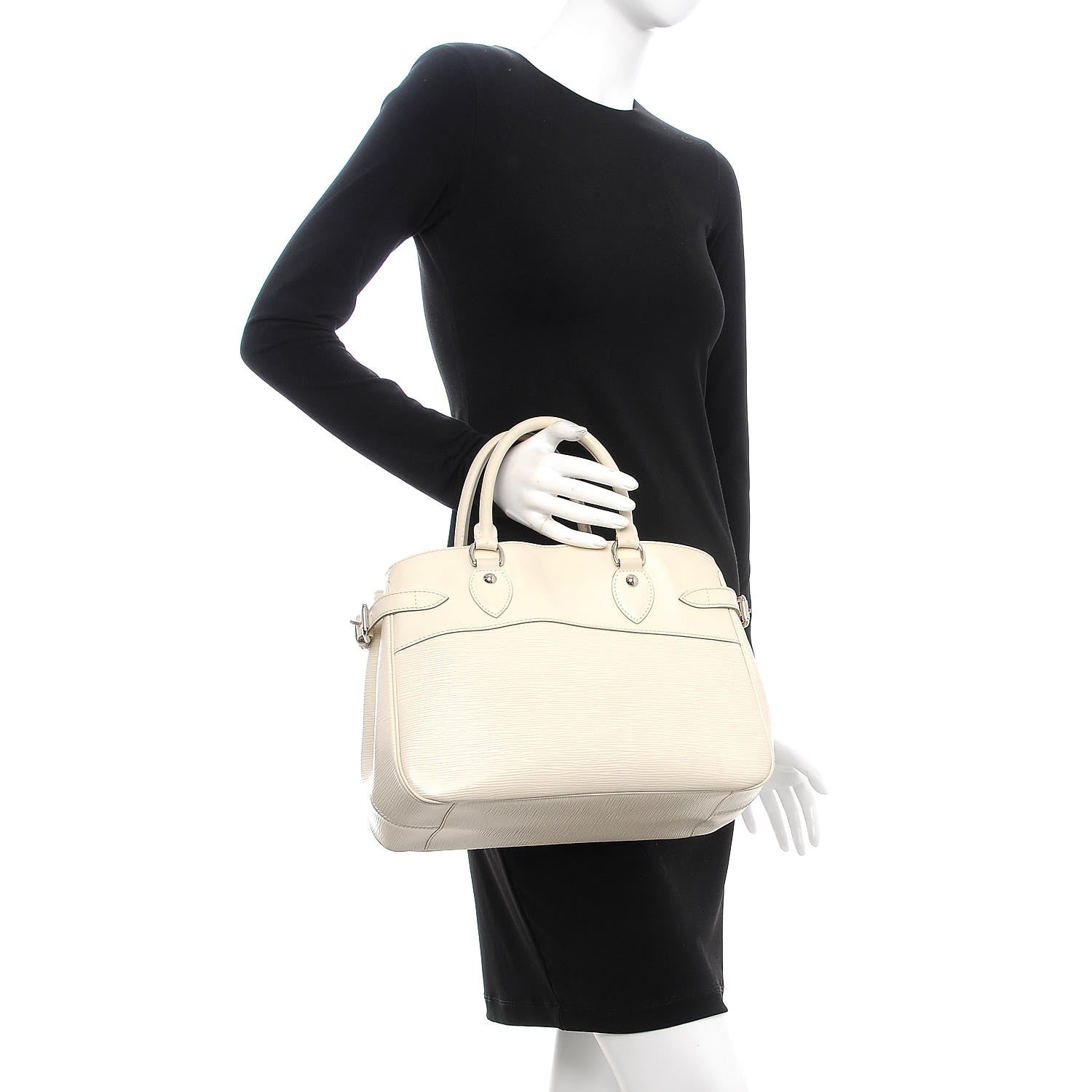 Louis Vuitton Epi Passy PM Ivory 2 of 15