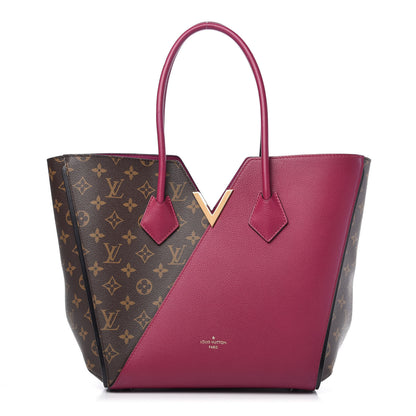 Louis Vuitton Calfskin Monogram Kimono Tote Grape 1 of 9