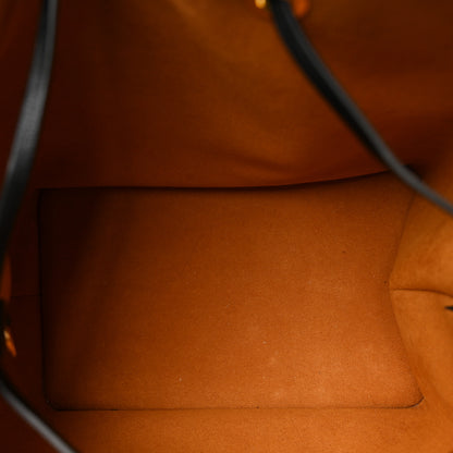 Louis Vuitton Empreinte Monogram Giant Crafty Neonoe MM Caramel Black 6 of 13