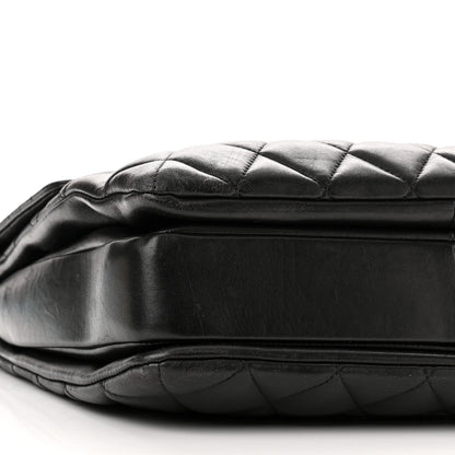 Chanel Lambskin Quilted Large Trendy CC Dual Handle Flap Bag Black 9 of 10
