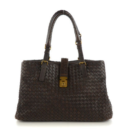 Bottega Veneta Nappa Intrecciato Medium Roma Tote Moro 1 of 10