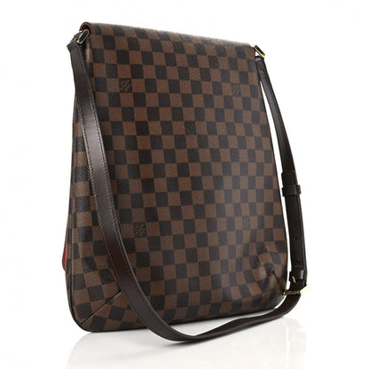 Louis Vuitton Damier Ebene Musette GM 3 of 15