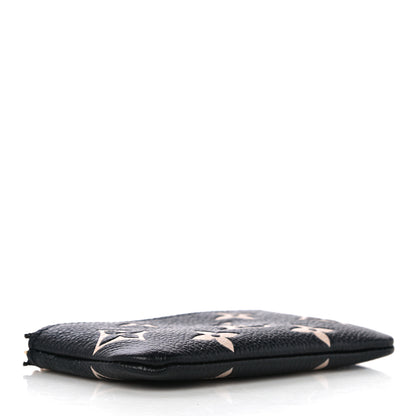 Louis Vuitton Empreinte Monogram Giant Key Pouch Black Beige 4 of 9