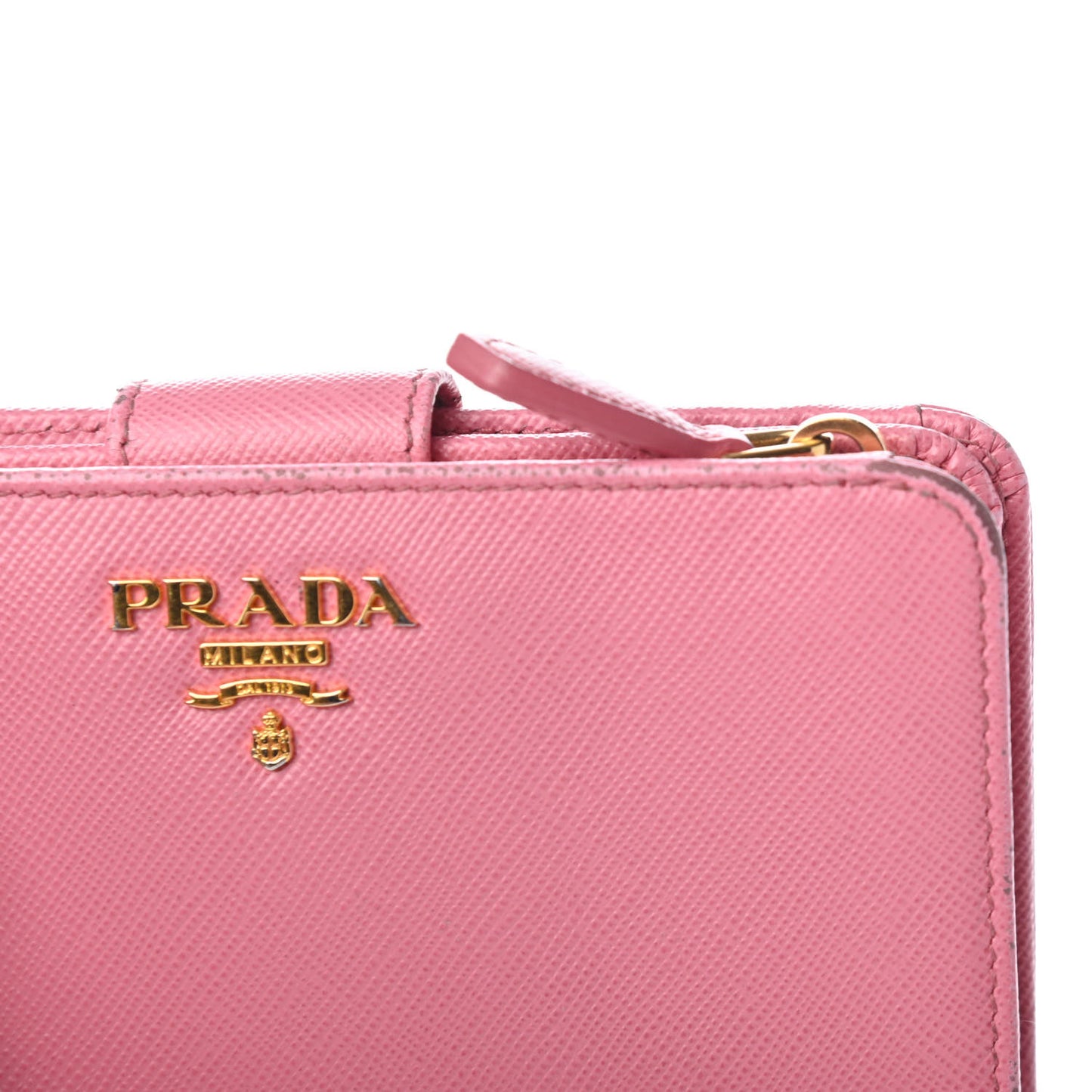 Saffiano Compact Wallet Geranio