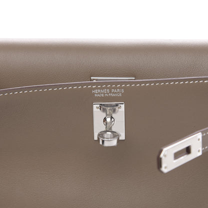 Hermes Swift Kelly Danse II Belt Bag Etoupe 8 of 11