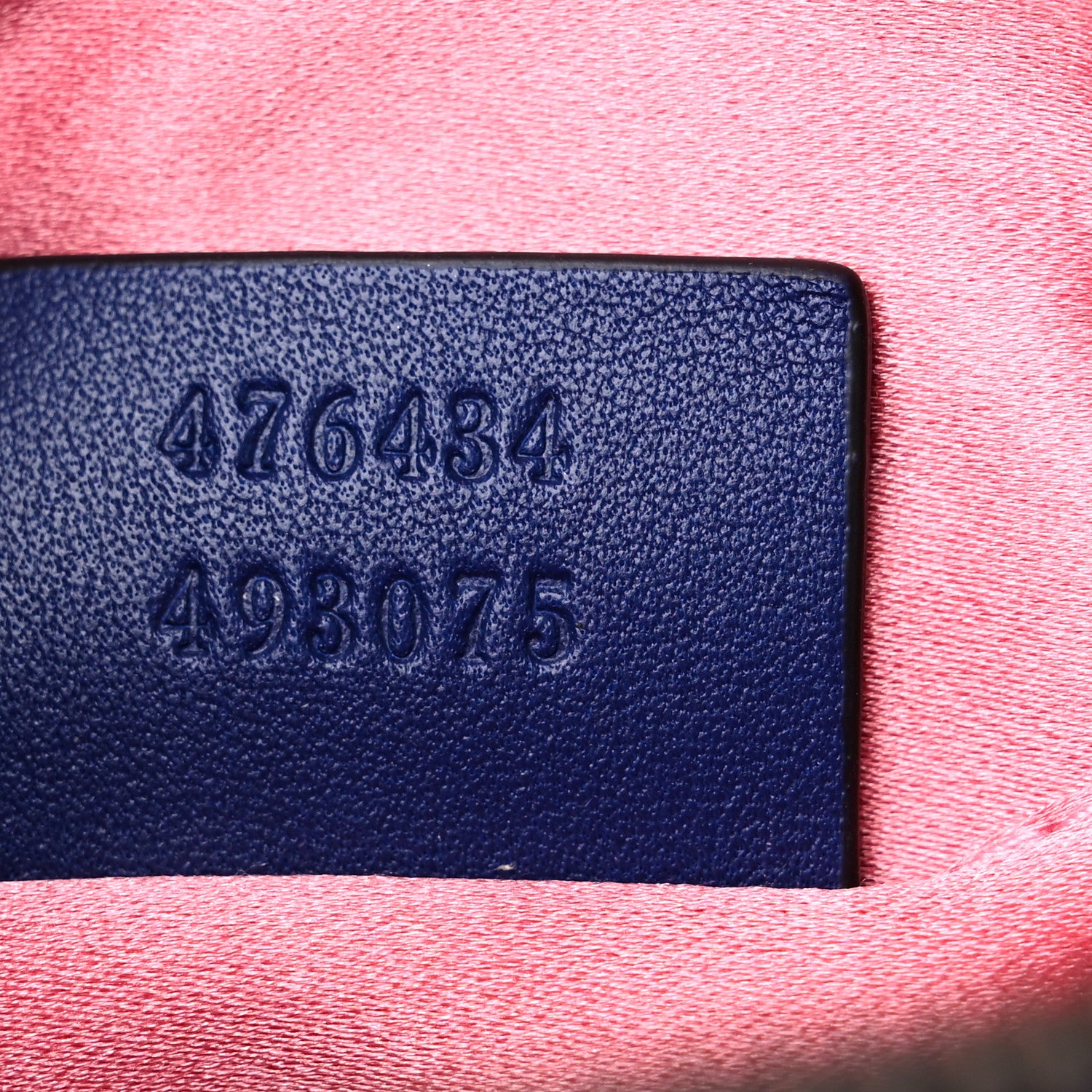 Gucci Velvet Matelasse GG Marmont Belt Bag 85 34 Cobalt Blue 7 of 10